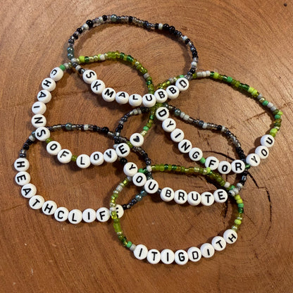 Wuthering Heights Beaded Friendship Bracelets