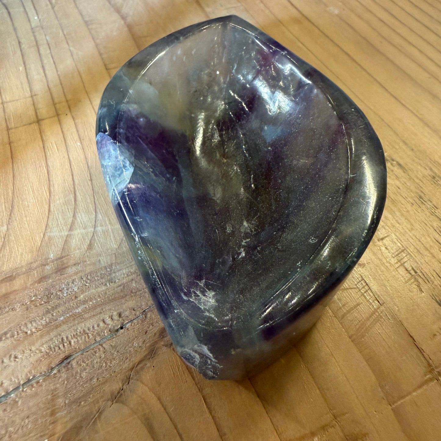 Fluorite Crystal Trinket Dish