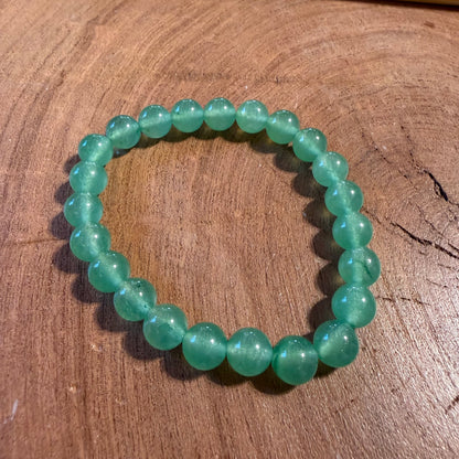Aventurine Beaded Bracelet (8mm)