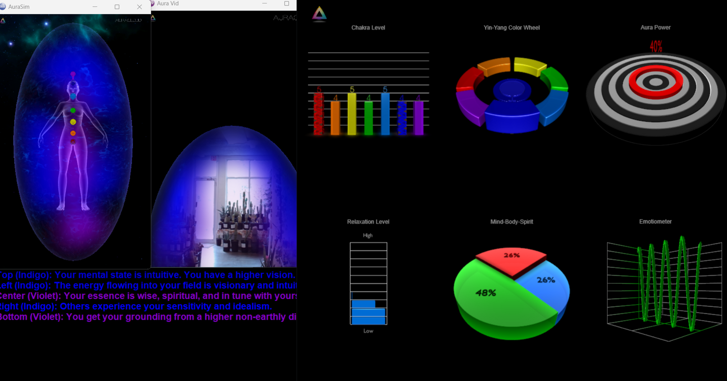 Aura Scanner Menu