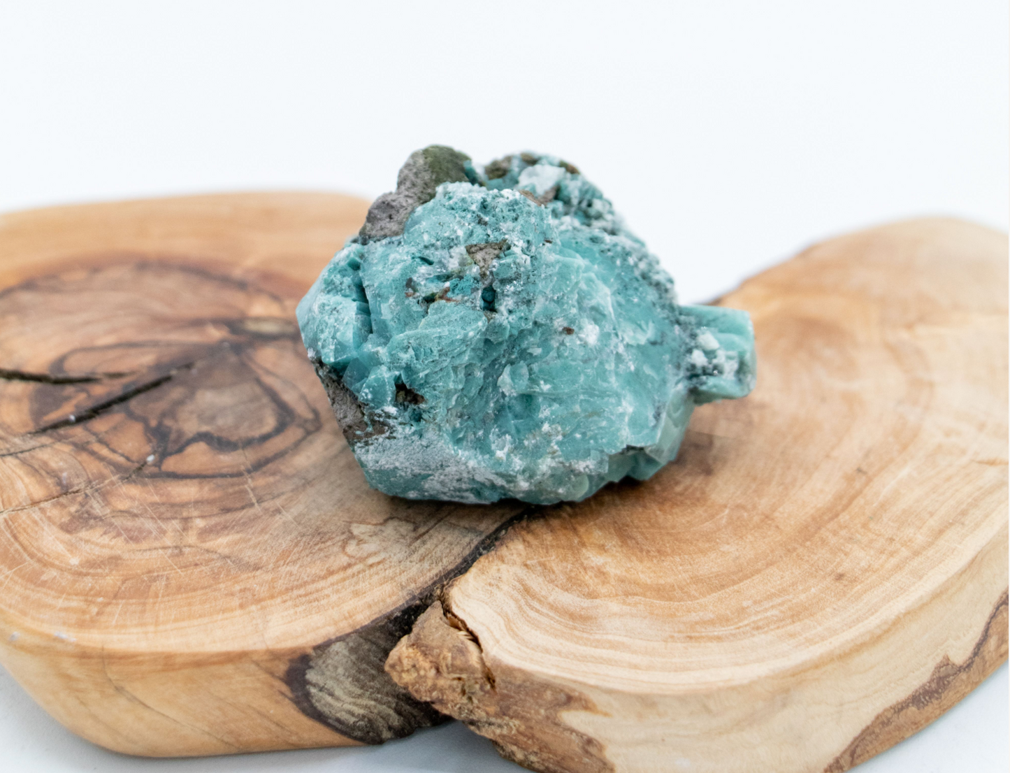 Blue-Green Zeolite Specimen