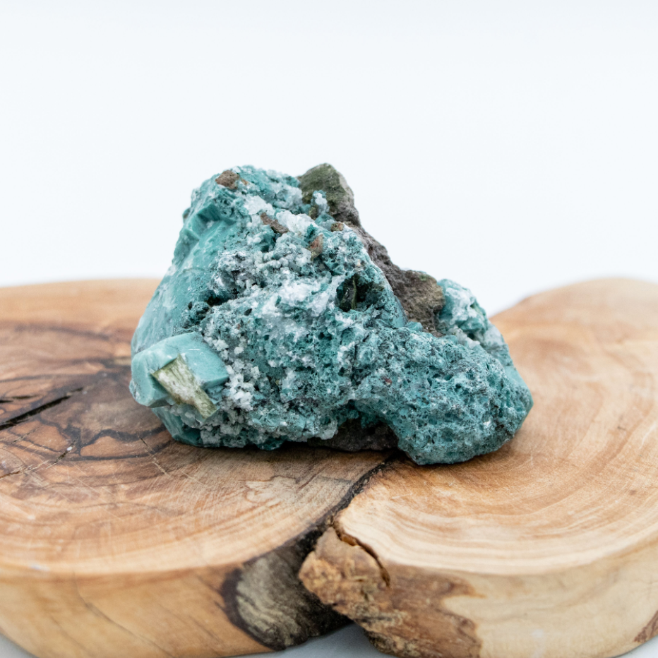 Blue-Green Zeolite Specimen