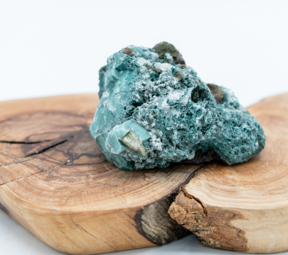 Blue-Green Zeolite Specimen