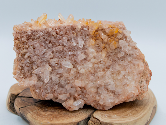 Pink Himalayan Quartz Cluster - Luxe Collection