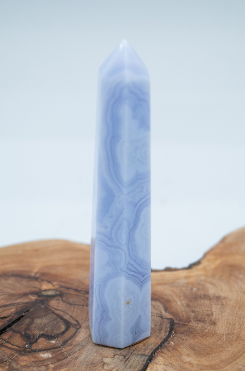 Blue Lace Agate Towers - Luxe Collection