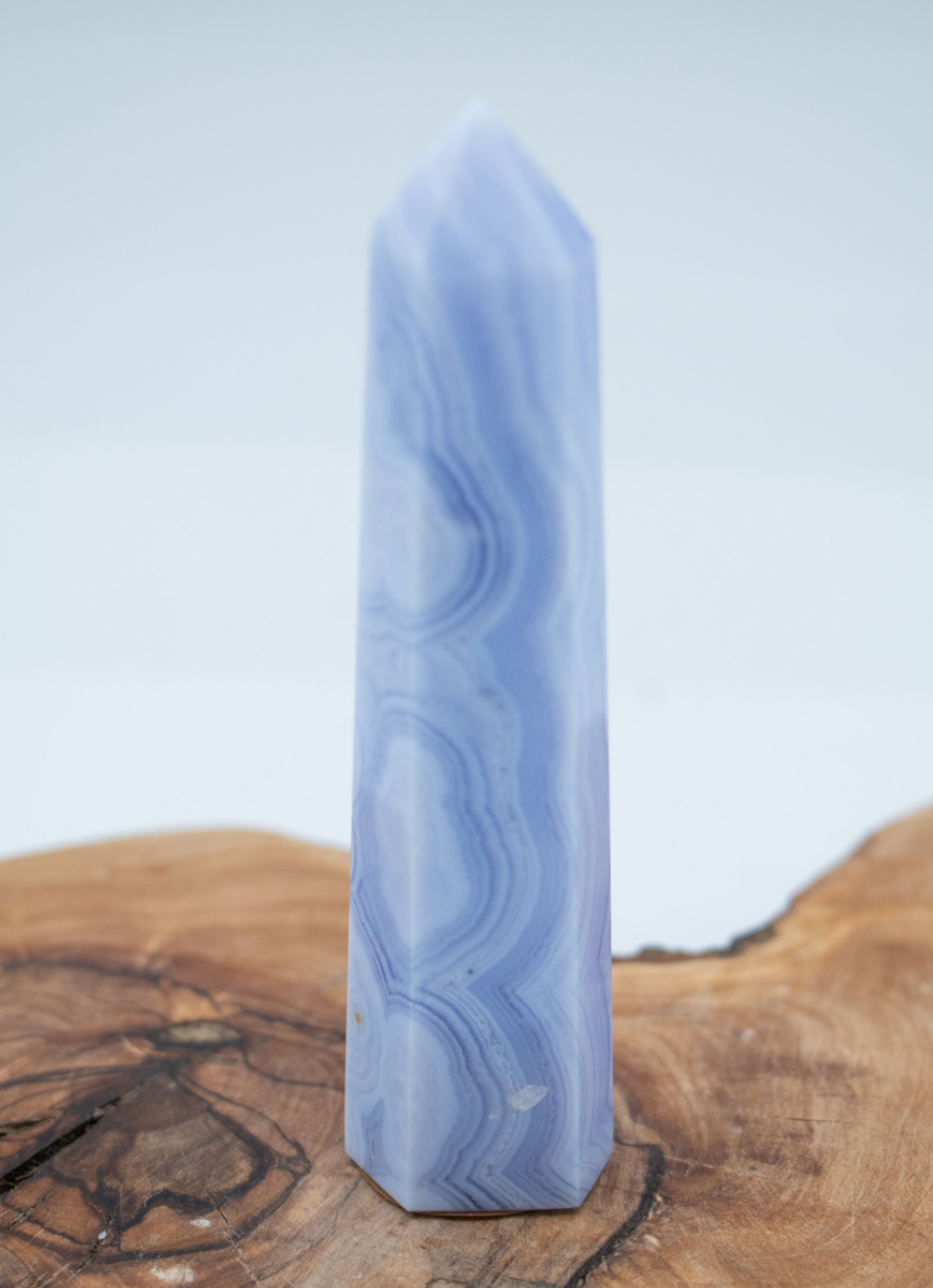 Blue Lace Agate Towers - Luxe Collection