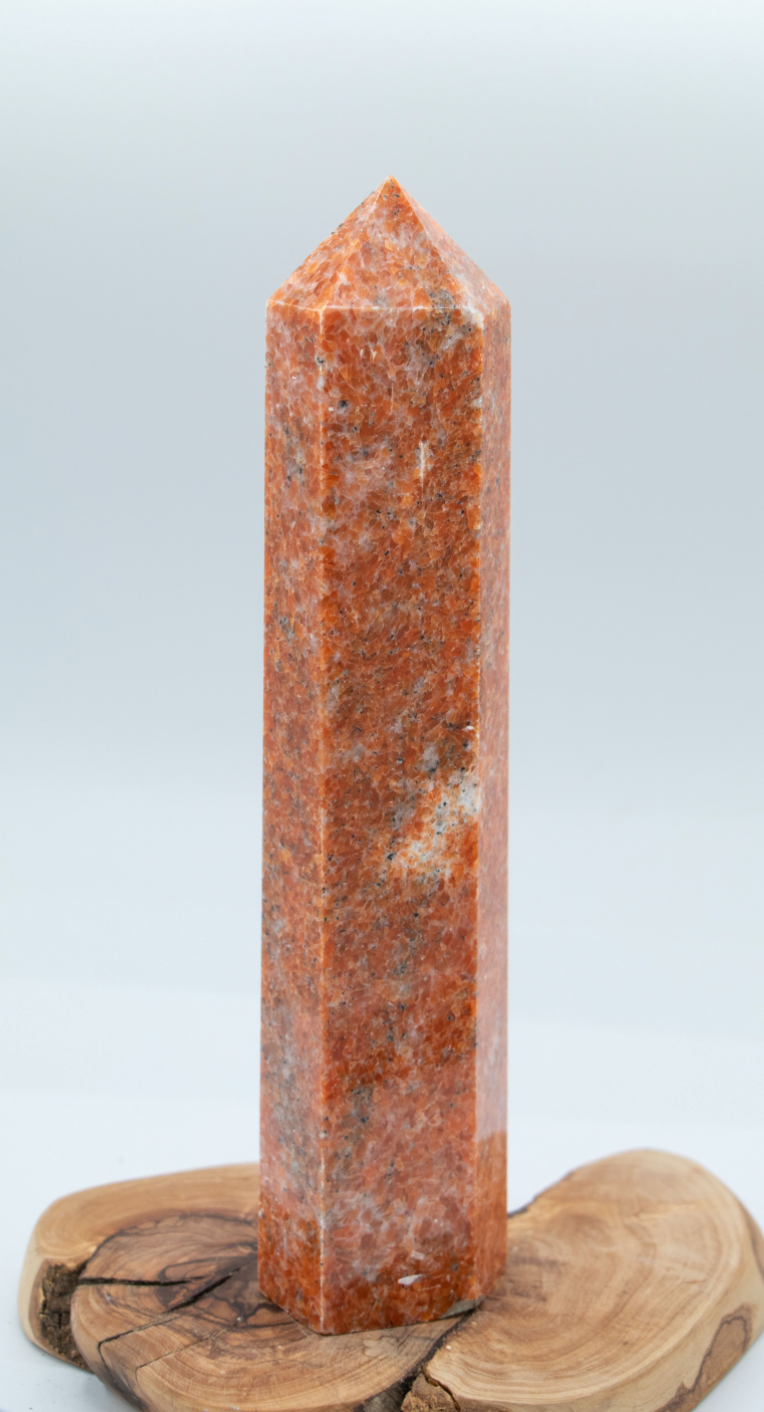 Orange Calcite Towers - Luxe Collection