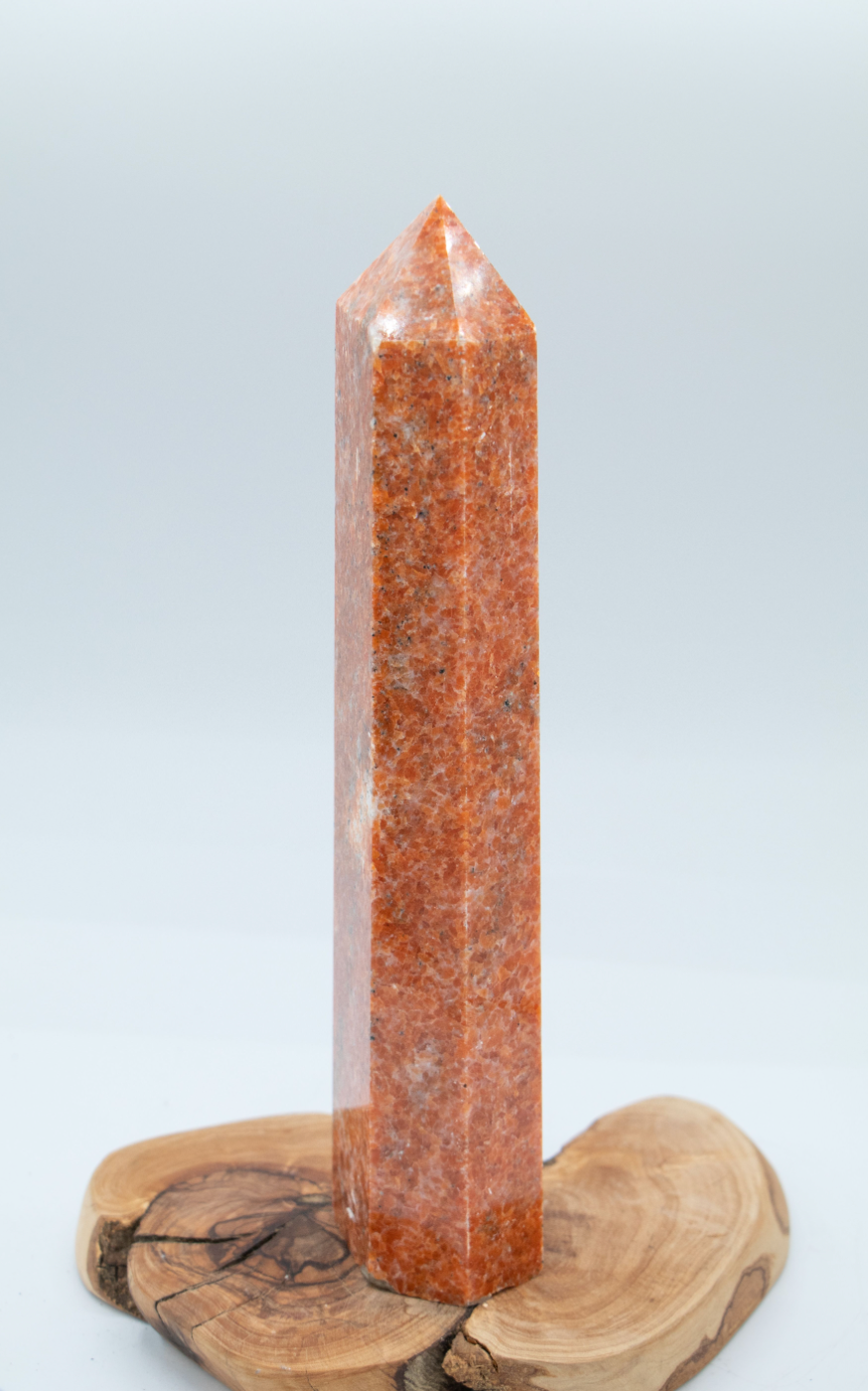 Orange Calcite Towers - Luxe Collection