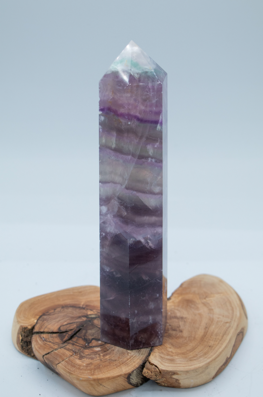 Rainbow Fluorite Tower (Large) - Luxe Collection