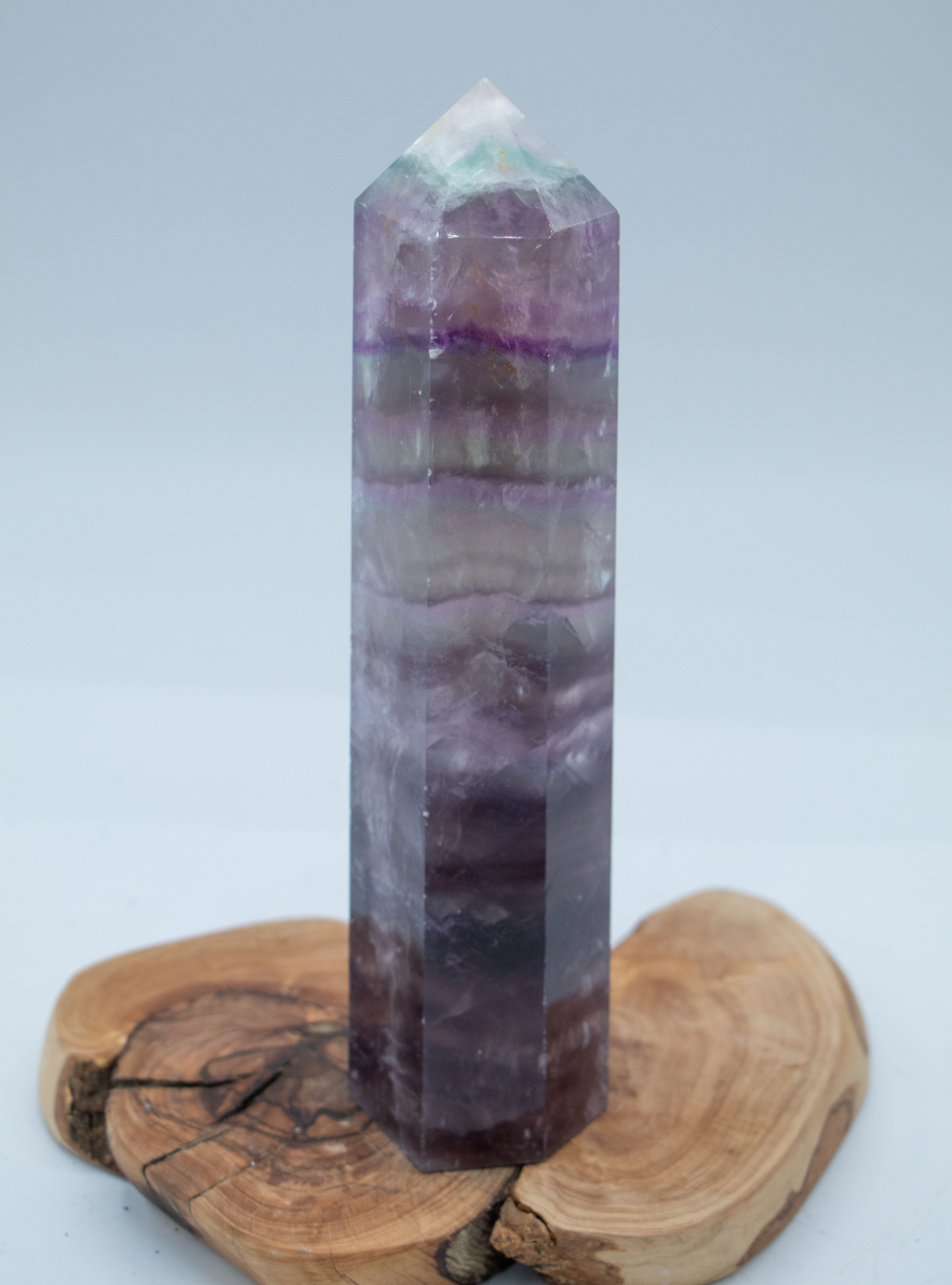 Rainbow Fluorite Tower (Large) - Luxe Collection