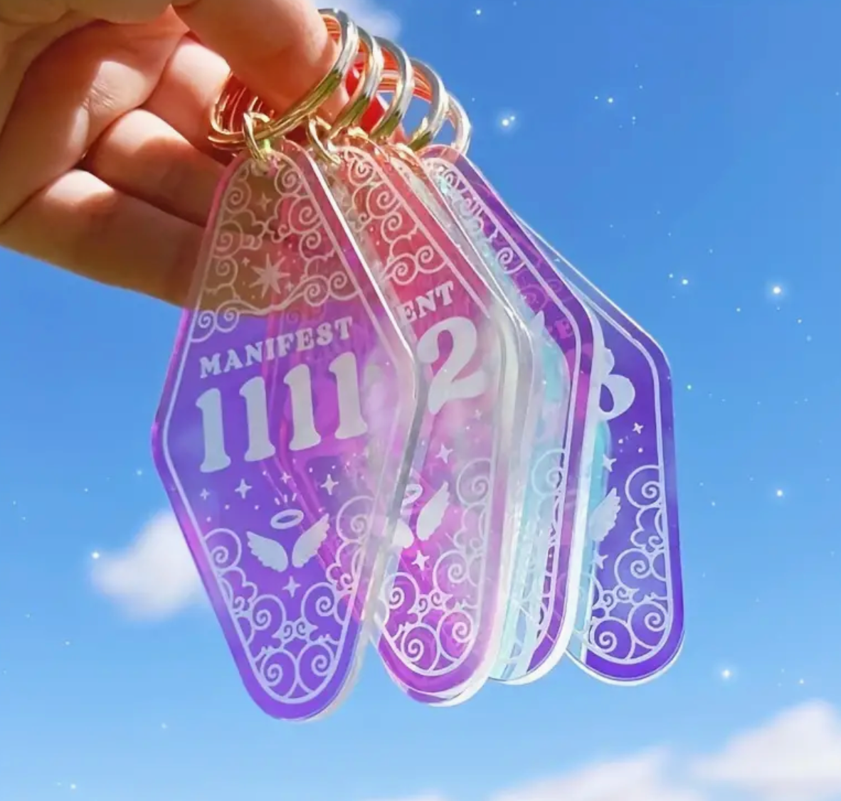 Angel Number Keychains