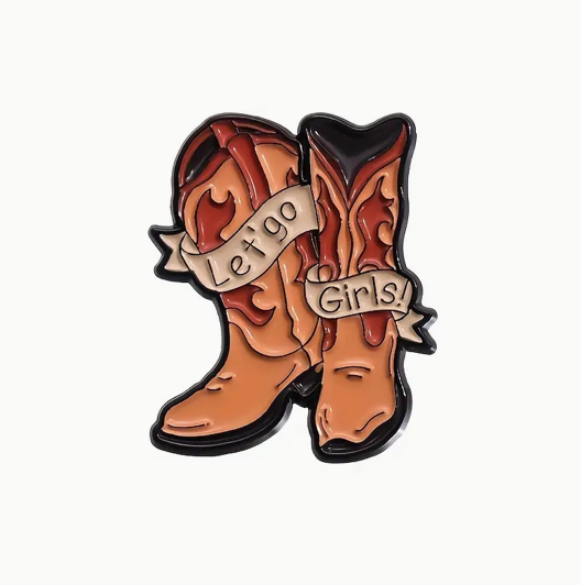 Cowgirl Western Pins