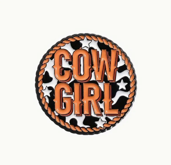 Cowgirl Western Pins