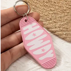 Howdy Keychain