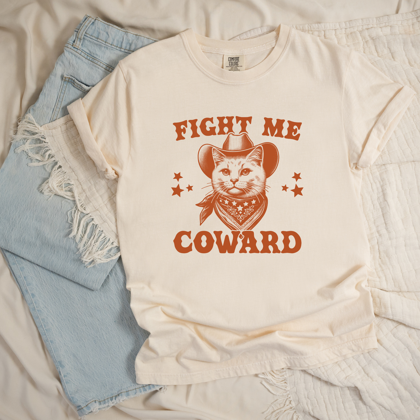 Fight Me Kitty Graphic Tee