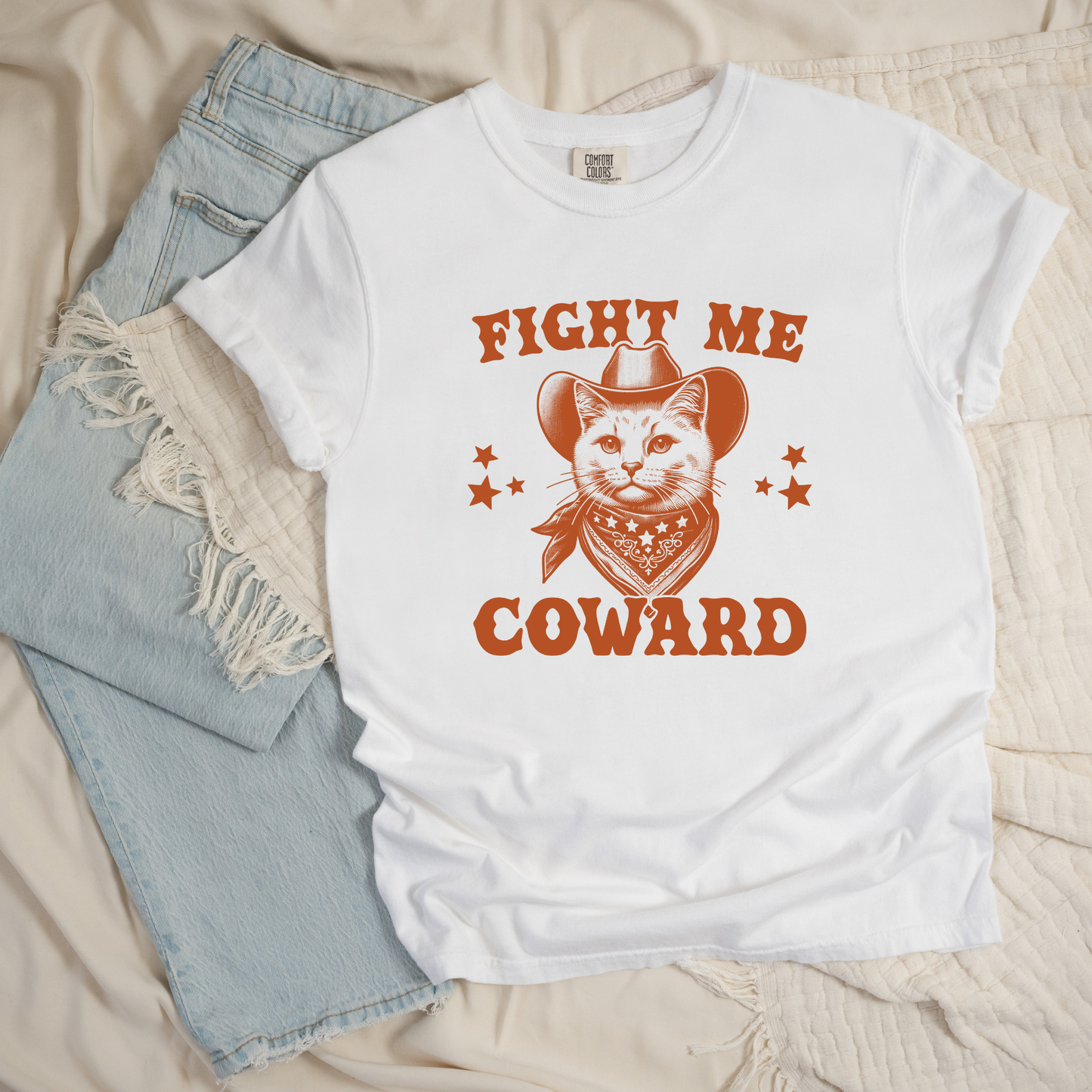 Fight Me Kitty Graphic Tee