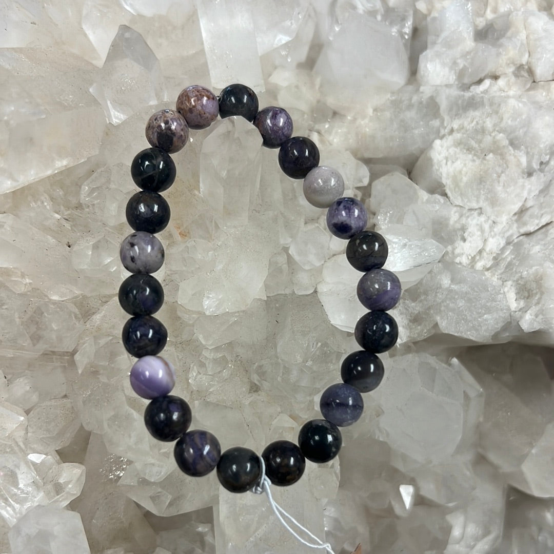 Charoite Stretch Bracelet (8mm)