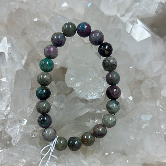 Ruby Kyanite Stretch Bracelet (8mm)