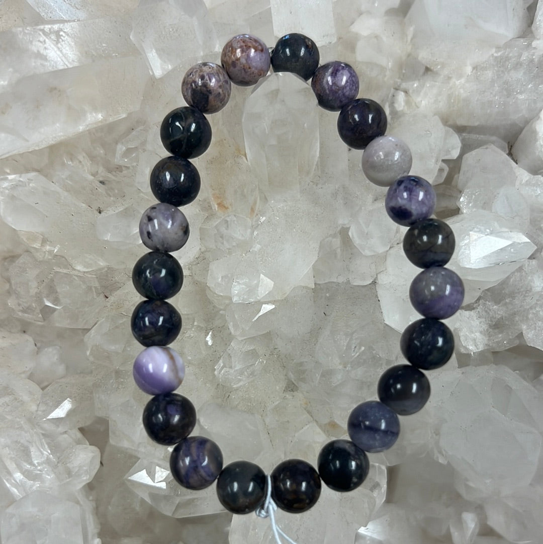 Charoite Stretch Bracelet (8mm)