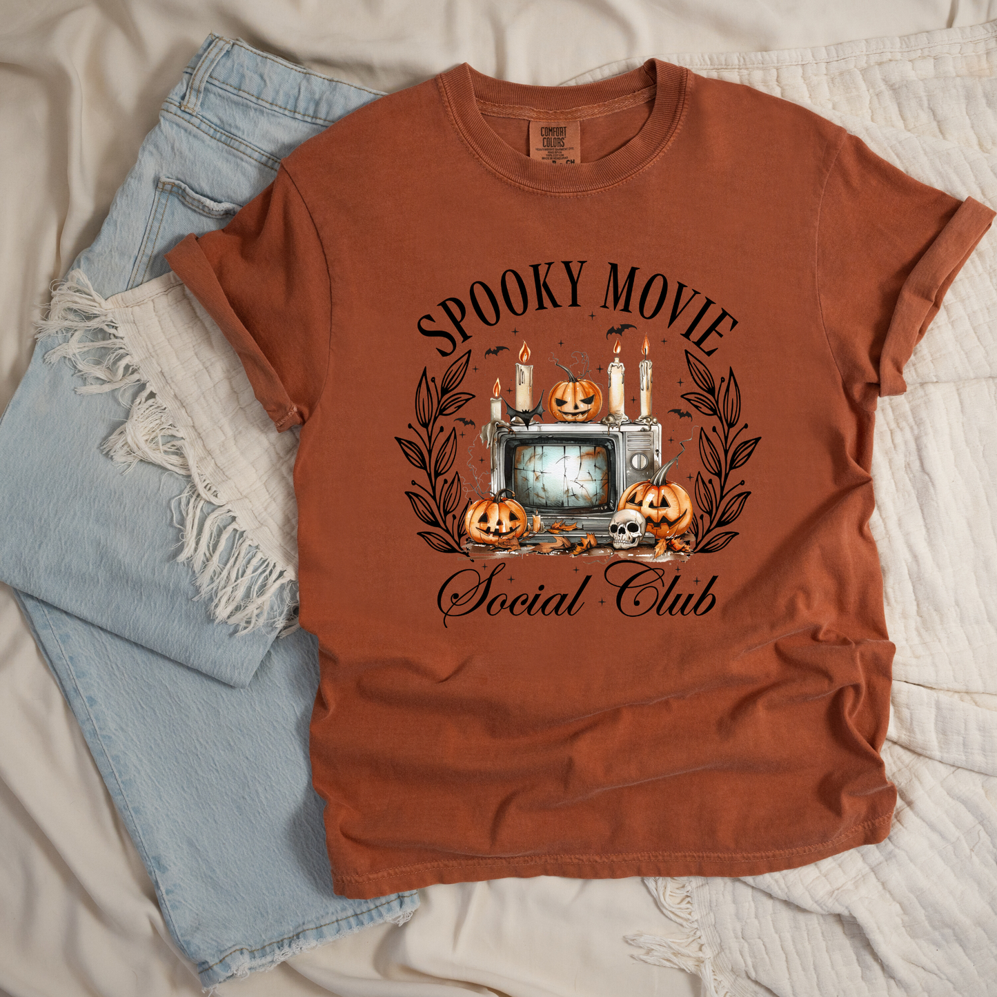 Spooky Movie Social Club Graphic Tee