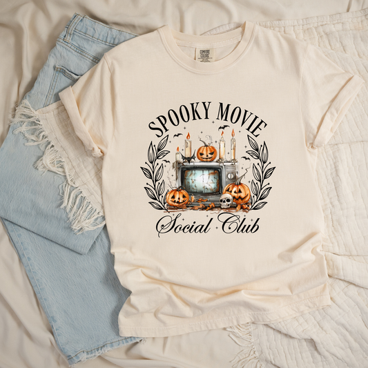 Spooky Movie Social Club Graphic Tee