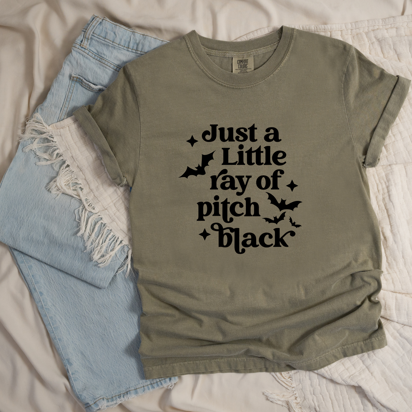 Just a Little Ray of Pitch Black Graphic Tee