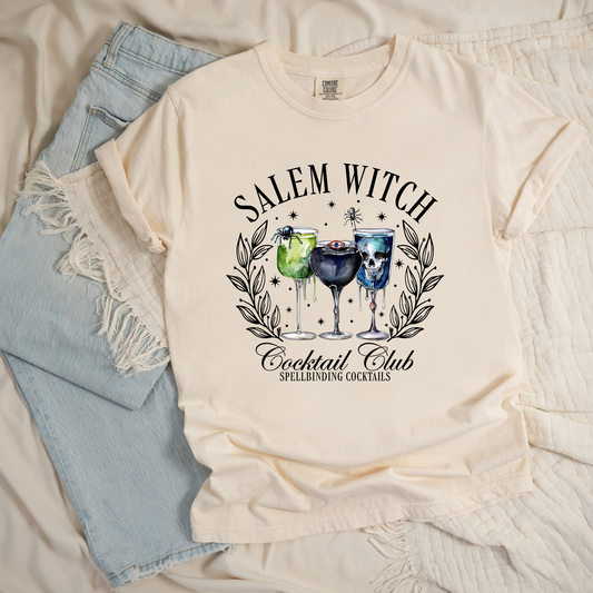 Salem Witches Cocktail Club Graphic Tee