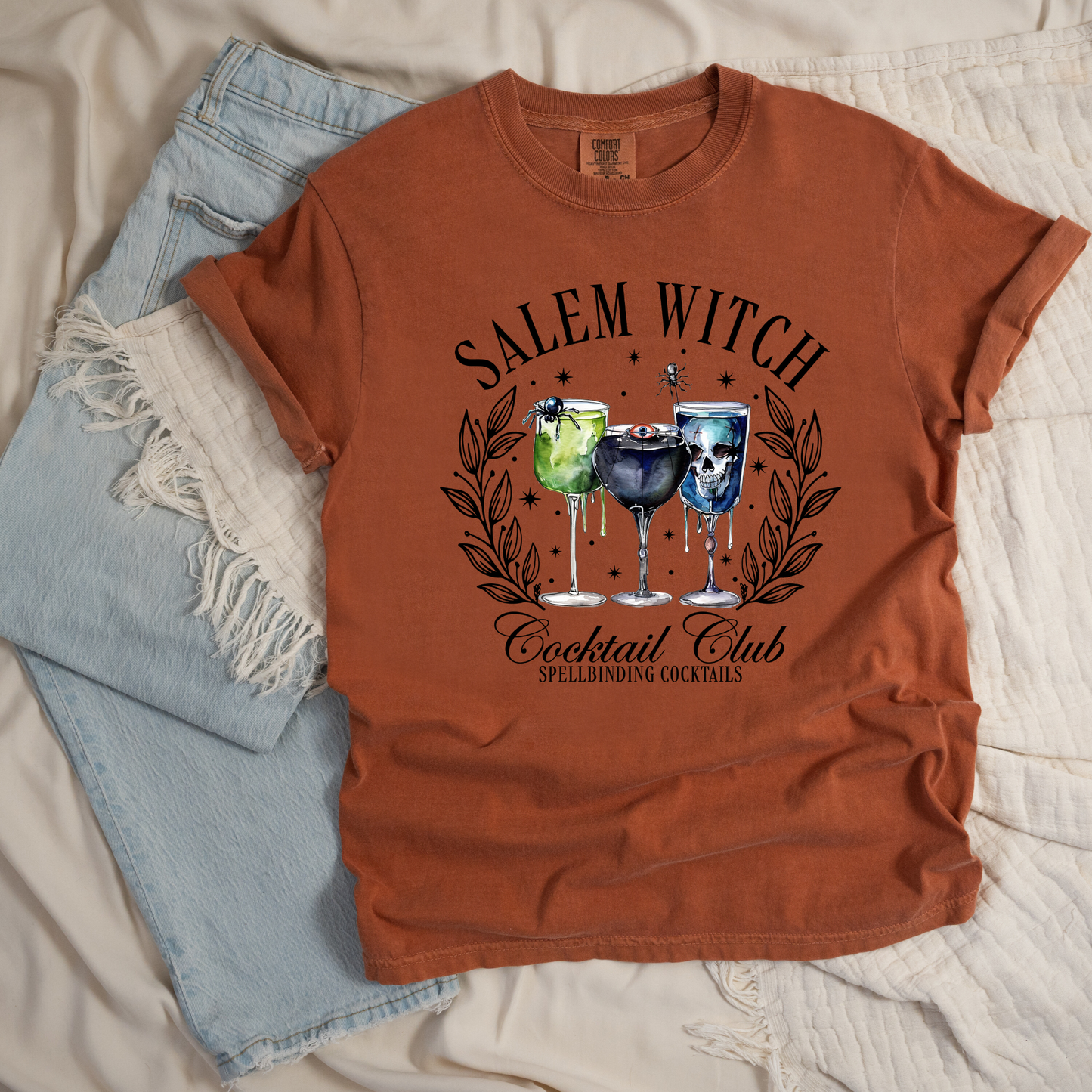 Salem Witches Cocktail Club Graphic Tee