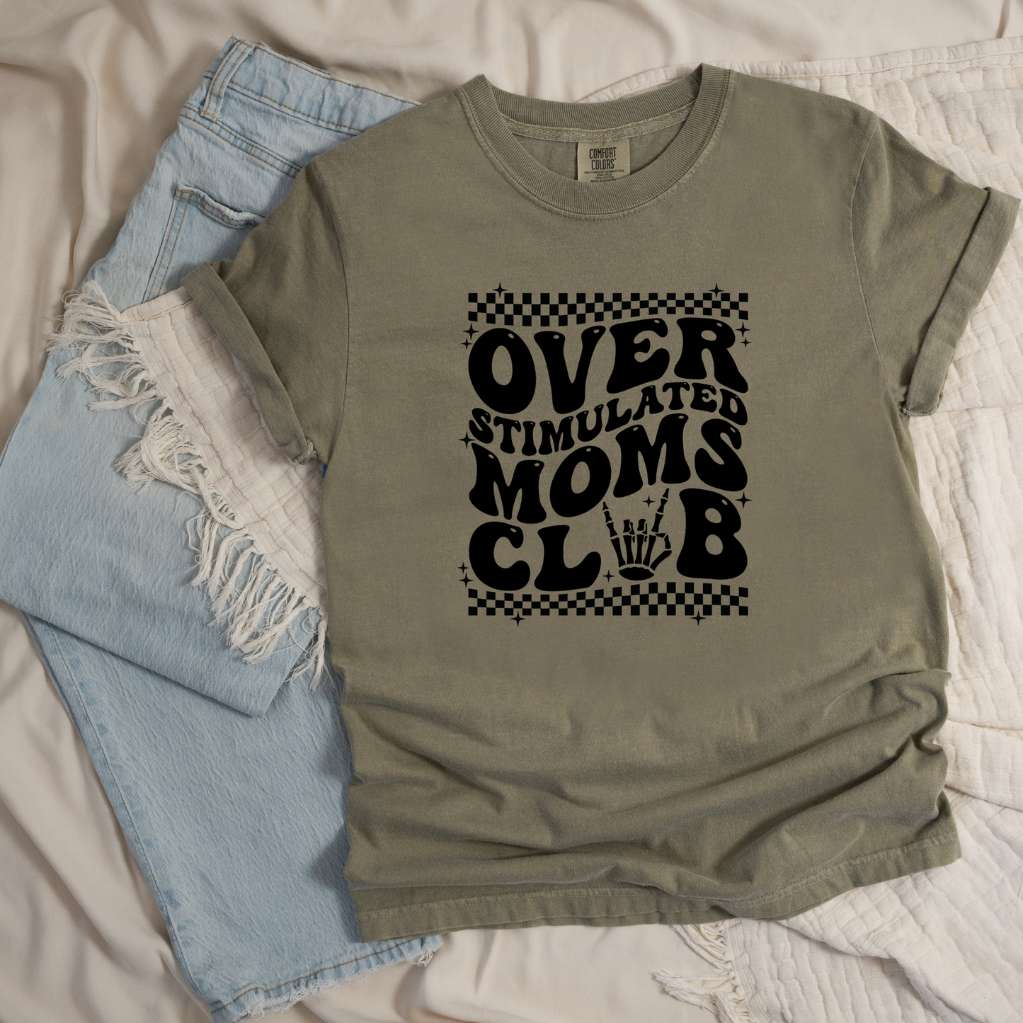 Over-Stimulated Mom's Club Graphic Tee