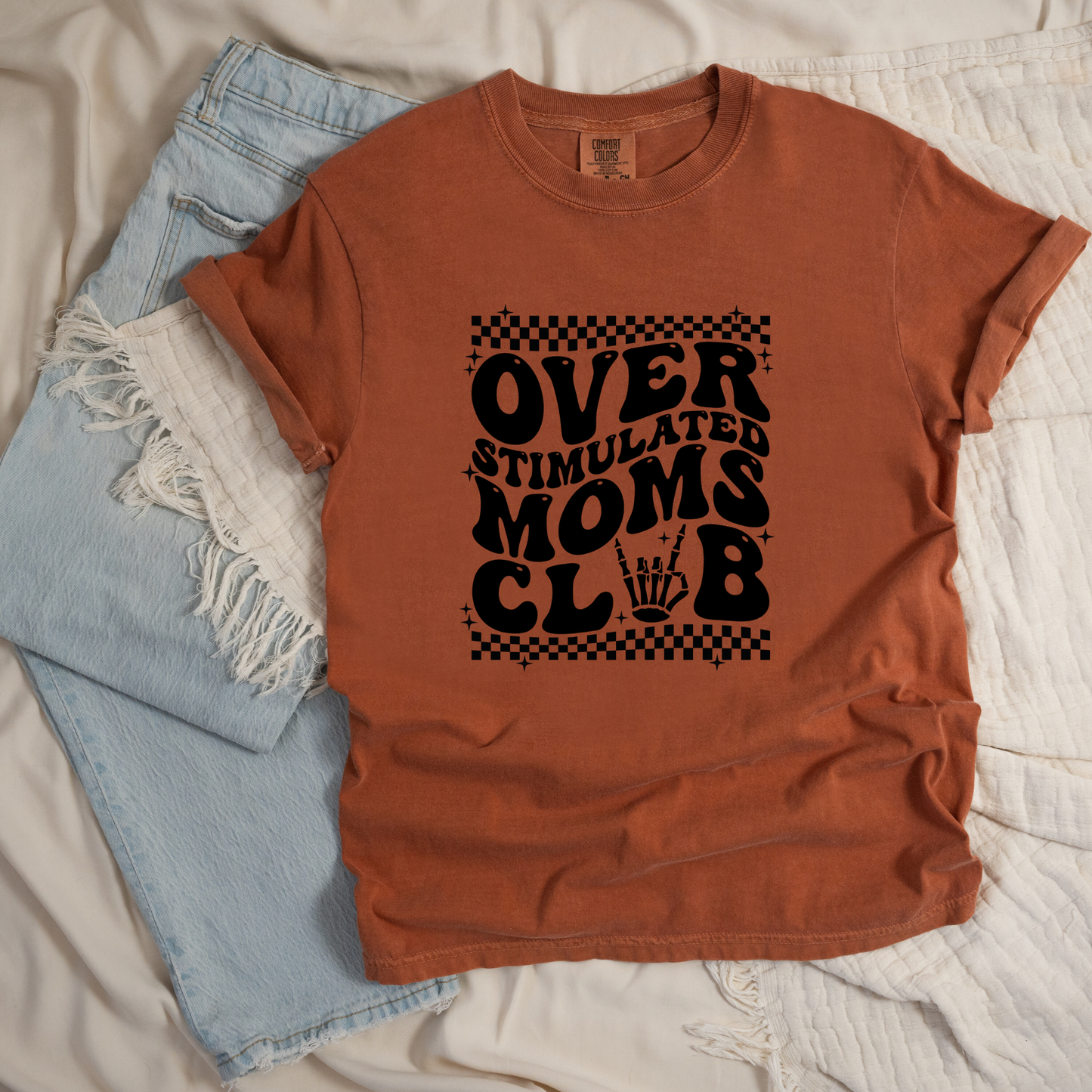 Over-Stimulated Mom's Club Graphic Tee