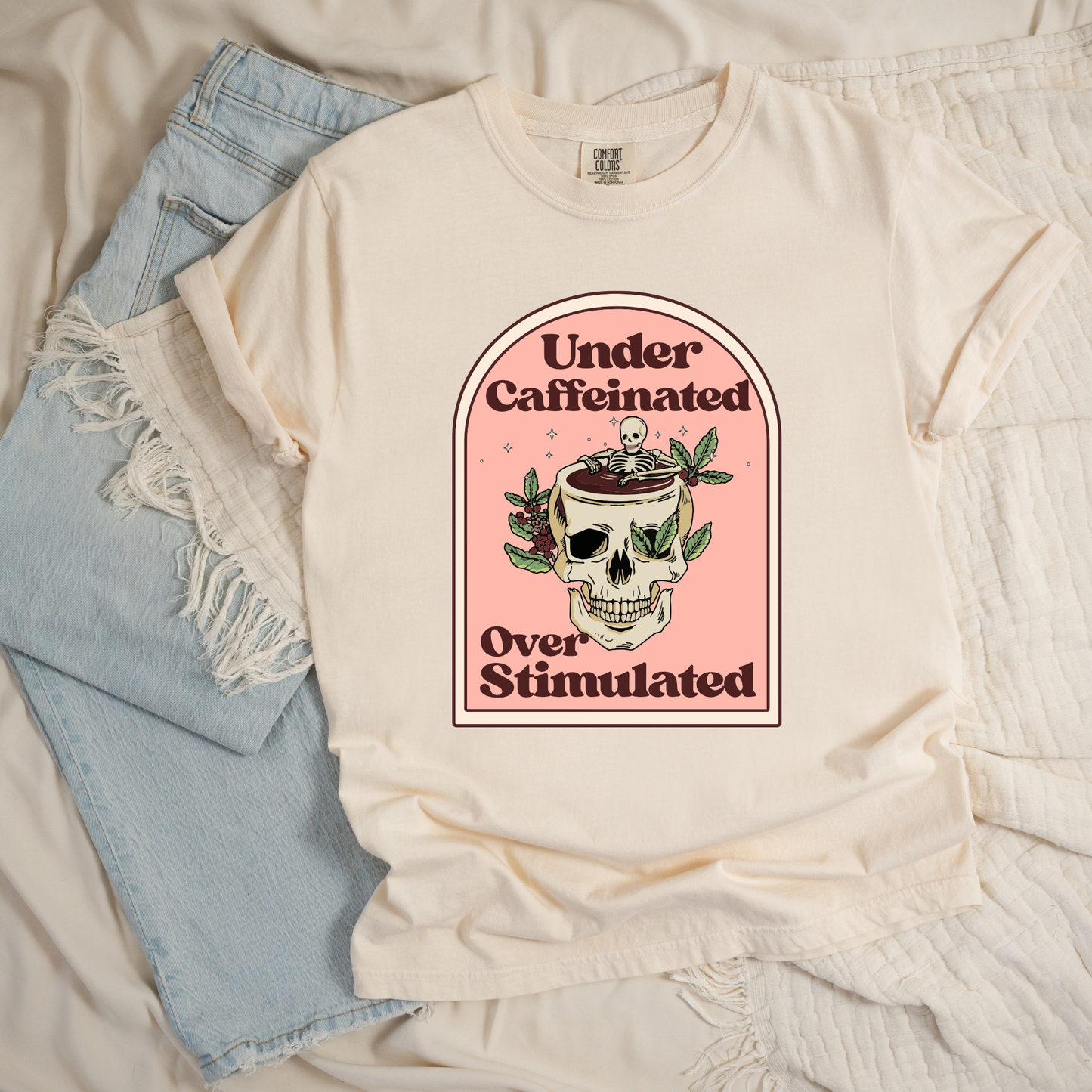 Under Caffeinated AF Graphic Tee