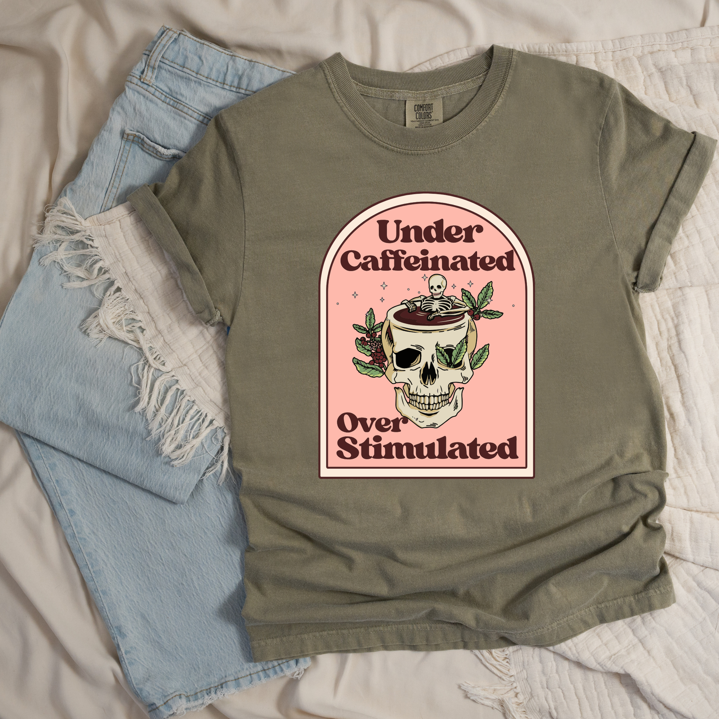 Under Caffeinated AF Graphic Tee