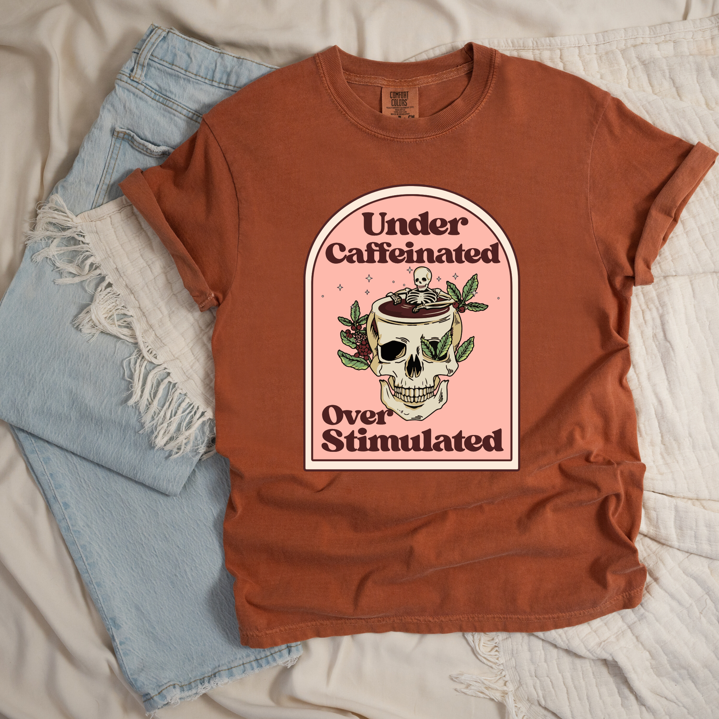 Under Caffeinated AF Graphic Tee